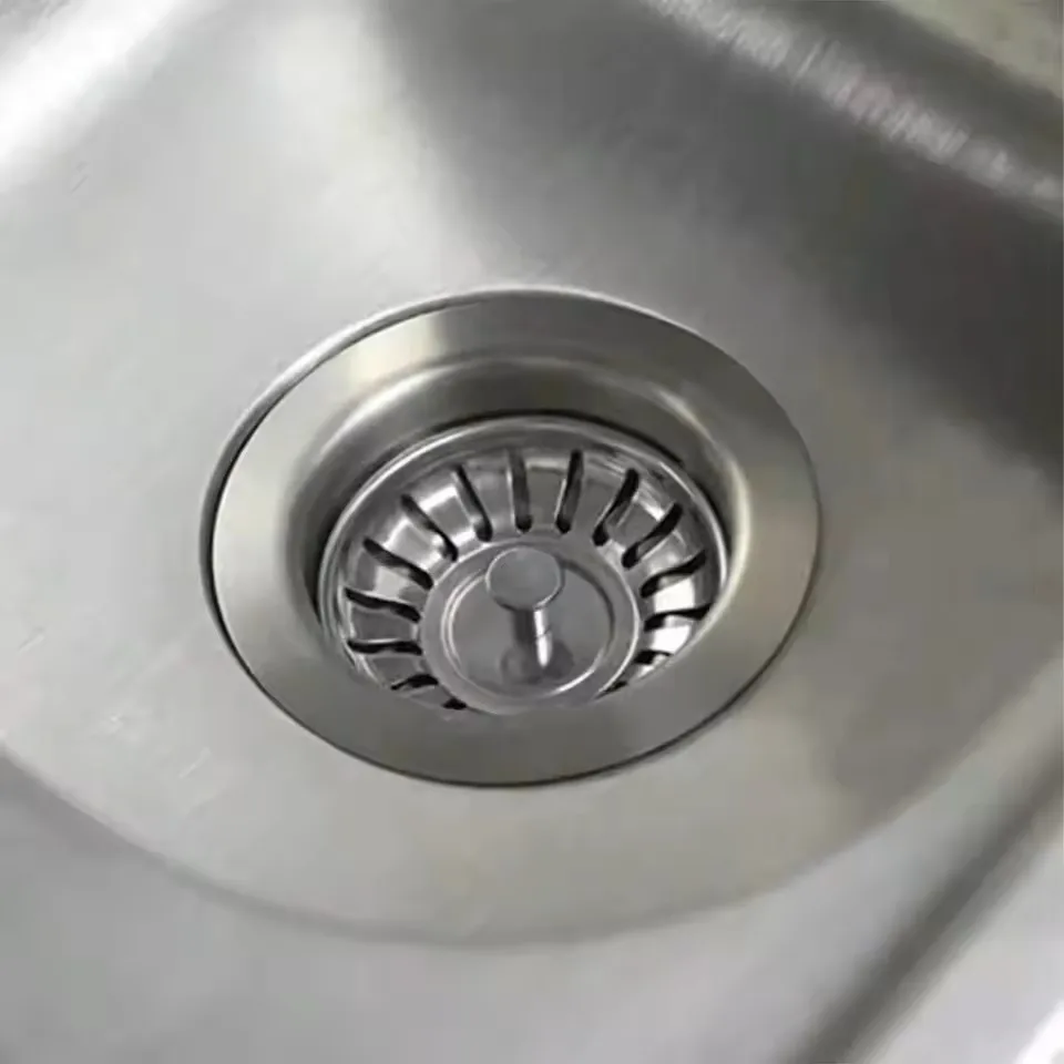 Stainless Steel Sink Strainer  - đánh giá và giá Commercial Kitchen Bin