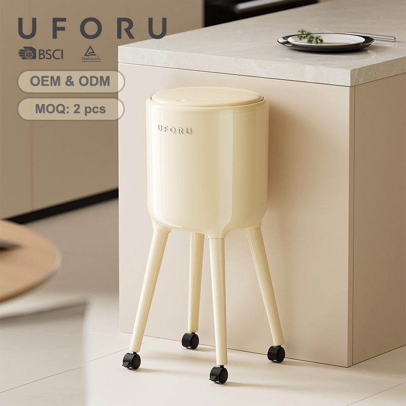 UFORU Tall Standing Trash Can  - đánh giá và giá Commercial Kitchen Bin