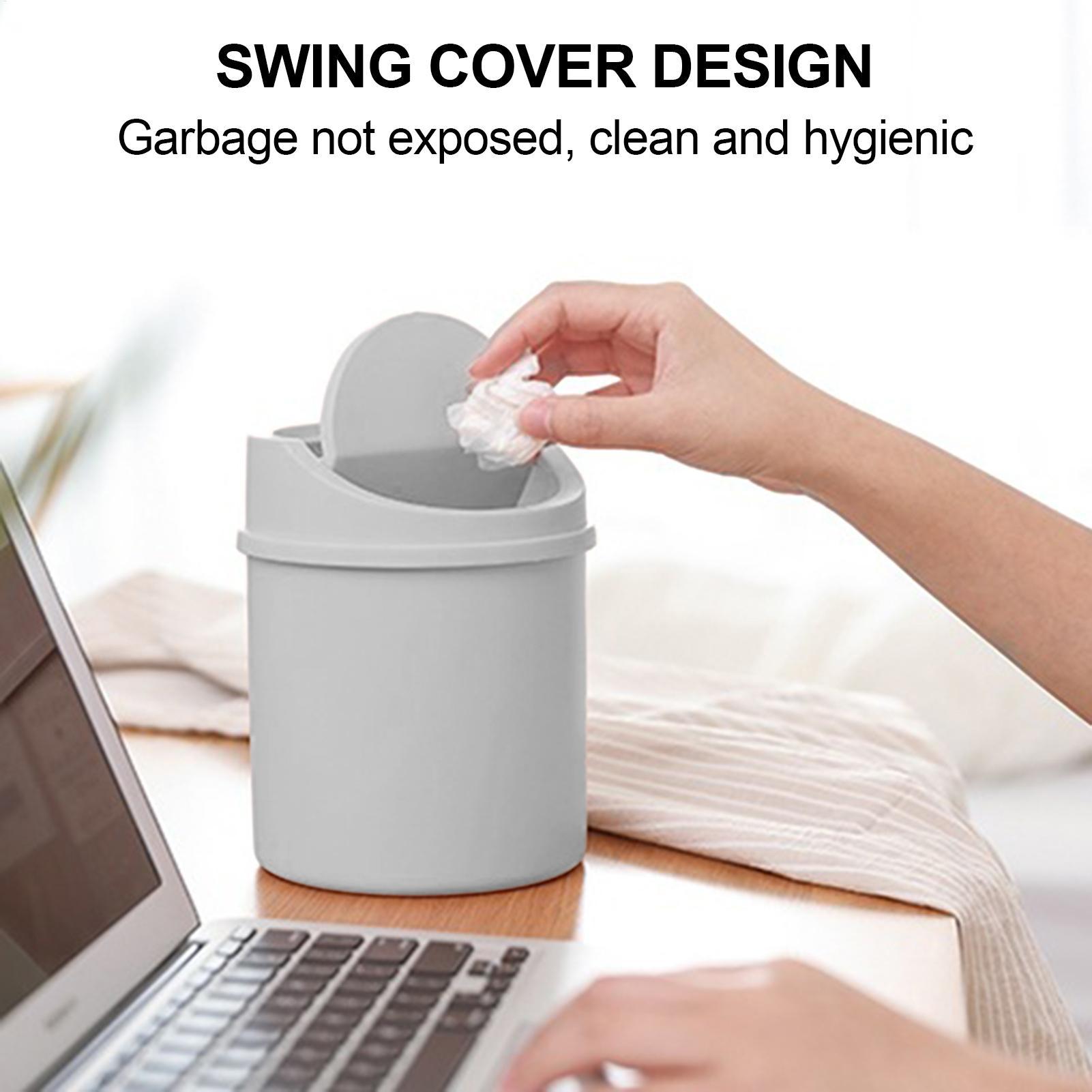 1Pc Desktop Mini Trash Can Wit - đánh giá và giá Commercial Kitchen Bin